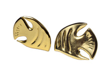 YVES SAINT LAURENT fish earrings