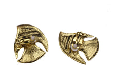 YVES SAINT LAURENT fish earrings