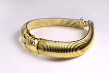 Givenchy chunky rhinestone tubogas chocker necklace