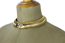 Givenchy chunky rhinestone tubogas chocker necklace