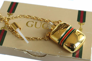 GUCCI perfume bottle chain necklace