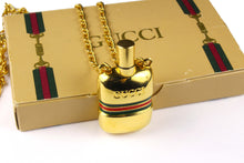 GUCCI perfume bottle chain necklace