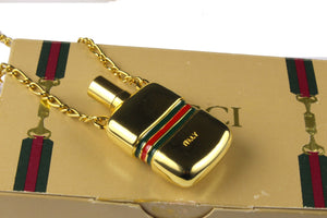 GUCCI perfume bottle chain necklace