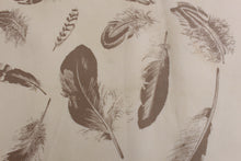 HERMÈS scarf “Plumes” by Henri de Linarès