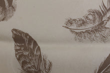 HERMÈS scarf “Plumes” by Henri de Linarès