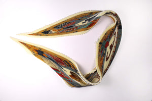HERMÈS pleated "Charmes des Plages Normandes” by Loic Dubigeon