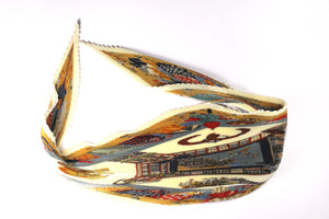 HERMÈS pleated "Charmes des Plages Normandes” by Loic Dubigeon