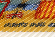 HERMÈS pleated "Charmes des Plages Normandes” by Loic Dubigeon