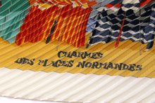 HERMÈS pleated "Charmes des Plages Normandes” by Loic Dubigeon
