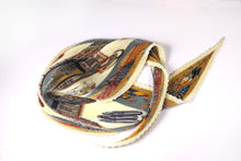 HERMÈS pleated "Charmes des Plages Normandes” by Loic Dubigeon