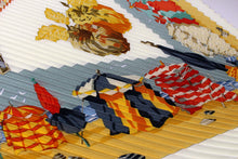 HERMÈS pleated "Charmes des Plages Normandes” by Loic Dubigeon