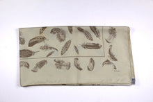 HERMÈS scarf “Plumes” by Henri de Linarès