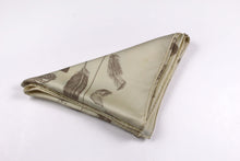 HERMÈS scarf “Plumes” by Henri de Linarès