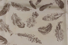 HERMÈS scarf “Plumes” by Henri de Linarès