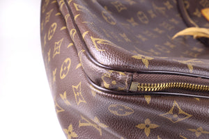 LOUIS VUITTON Icare brown monogram canvas briefcase bag