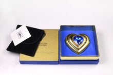 YVES SAINT LAURENT heart jewel powder compact case