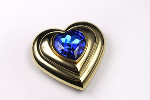 YVES SAINT LAURENT heart jewel powder compact case