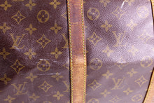 LOUIS VUITTON Keepall 55 monogram canvas travel bag