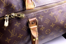 LOUIS VUITTON Keepall 55 monogram canvas travel bag