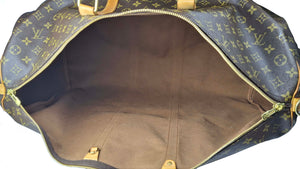 LOUIS VUITTON Keepall 60 monogram canvas travel bag