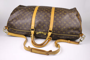 LOUIS VUITTON Keepall 60 monogram canvas travel bag