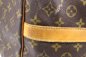 LOUIS VUITTON Keepall 60 monogram canvas travel bag