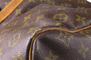 LOUIS VUITTON Keepall 60 monogram canvas travel bag