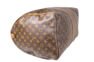 LOUIS VUITTON Keepall 55 monogram canvas travel bag