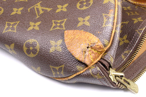 LOUIS VUITTON Keepall 55 monogram canvas travel bag