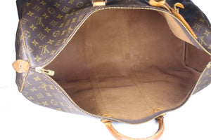 LOUIS VUITTON Keepall 55 monogram canvas travel bag