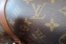 LOUIS VUITTON Keepall 55 monogram canvas travel bag