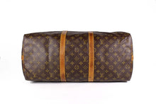 LOUIS VUITTON Keepall 50 monogram canvas travel bag
