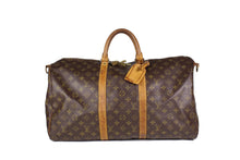 LOUIS VUITTON Keepall 50 monogram canvas travel bag