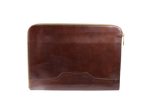 LOEWE large brown logo briefcase