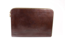LOEWE large brown logo briefcase