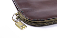 LOEWE large brown logo briefcase