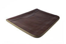 LOEWE large brown logo briefcase