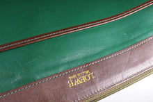 LOEWE large brown logo briefcase