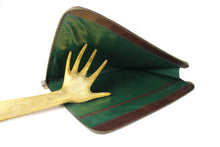 LOEWE large brown logo briefcase