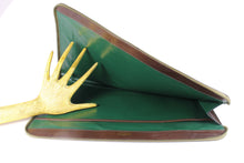 LOEWE large brown logo briefcase