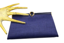 LOEWE blue clutch