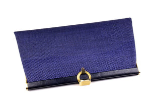 LOEWE blue clutch