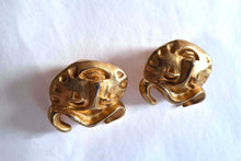 CHRISTIAN LACROIX face earrings
