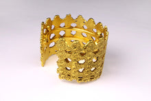 CHRISTIAN LACROIX lace open cuff bracelet