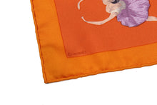 HERMÈS gavroche “La Danse” by Jean-Louis Clerc, pocket square