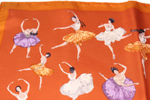 HERMÈS gavroche “La Danse” by Jean-Louis Clerc, pocket square