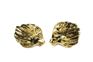 YVES SAINT LAURENT lion earrings