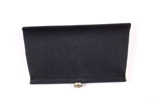 LOEWE fabric purse with embellished frame