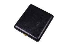 LONGCHAMP black lizard skin cigarette case