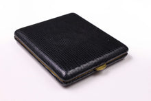 LONGCHAMP black lizard skin cigarette case